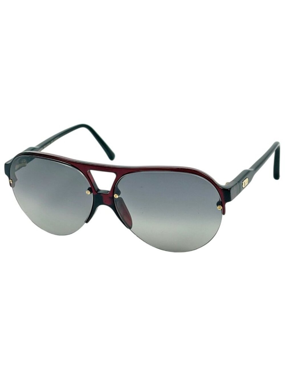 Louis Vuitton Logo Gradient Sunglasses Eyewear Acetate Bordeaux - Picture 1 of 5